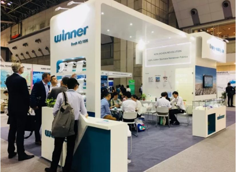 Winner Medical Co. attended the 2018 Asia international nonwoven materials exhibition